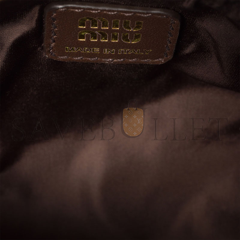 MIU MIU GABARDINE POUCH 5NE853 (22*9*9cm)